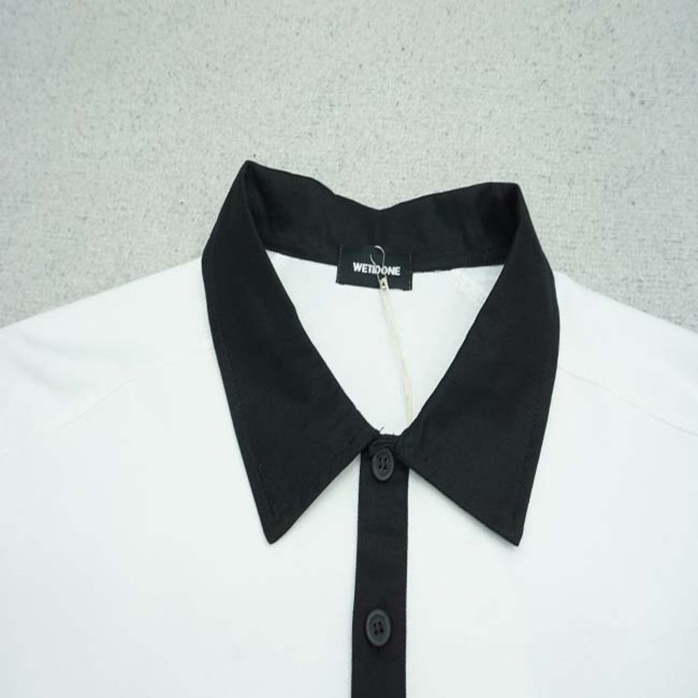 Welldone Solid Classic White Polo - image 8